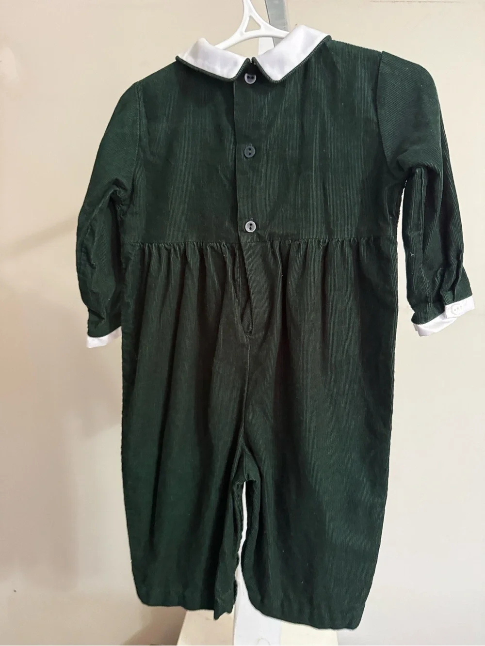 Carriage Boutiques Smocked Christmas Romper